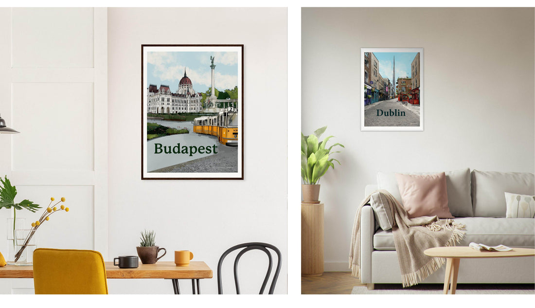 Curate Your Wall Like a Postcard: Art That Tells Your Travel Story