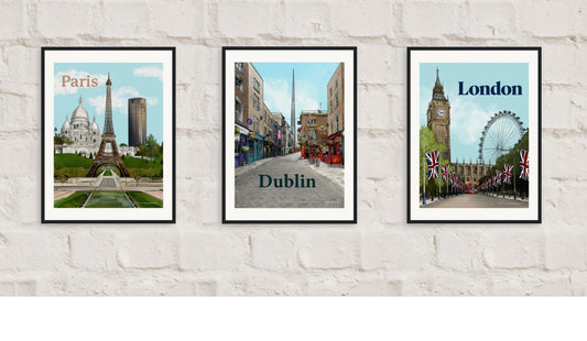 🎄 Give the Gift of Wanderlust: Cityscape Art Prints for Christmas 2025